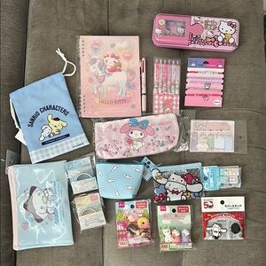 NEW Lot of Assorted Sanrio stationary items